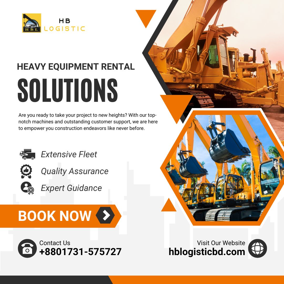 5 Reasons to Choose HB Logistic as Your Construction Equipment Supplier