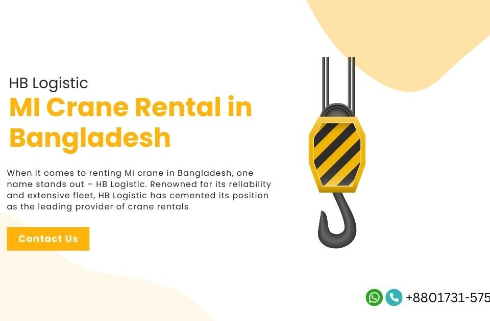 MI Crane Rental Services in Bangladesh